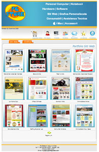 Vetrina Pc Store Portfolio Siti Web